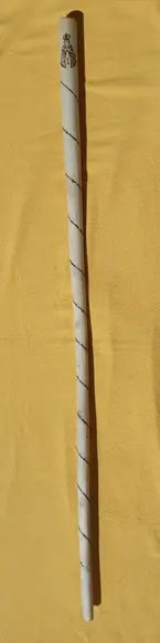 Cajado Pastor Salmo 23 N.sra Aparecida. 80cm
