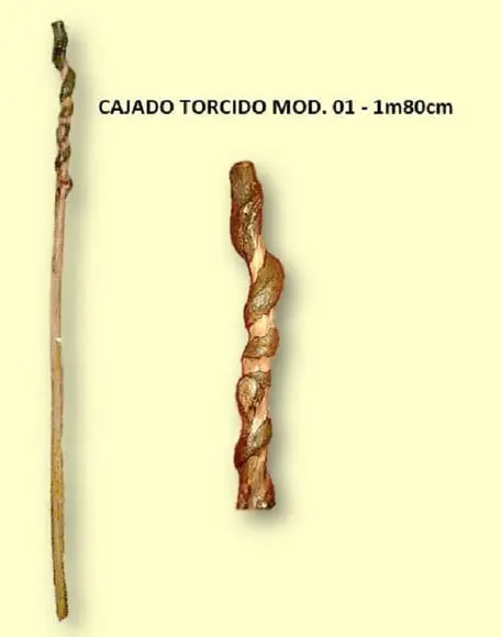 Cajado Torcido Mod. 01 - 180cm