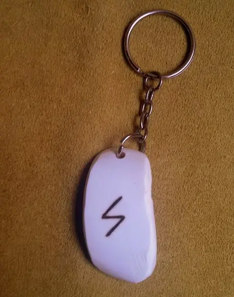 Chaveiro Talismã Sucesso - Osso de Boi
