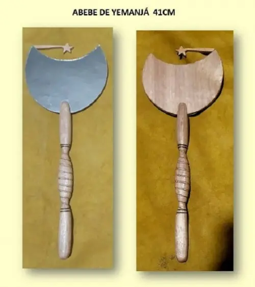 Espelho / Abebé Yemanjá 41cm