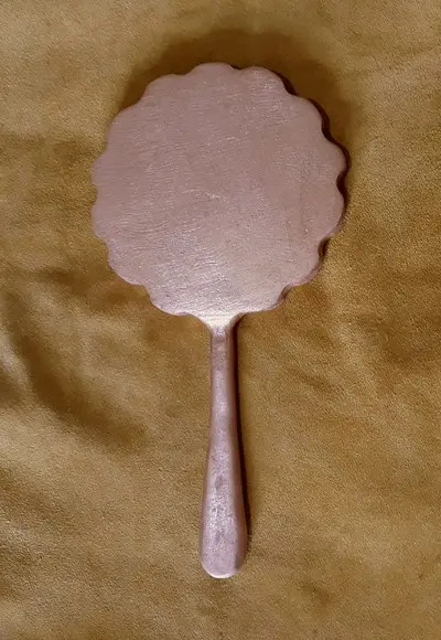 Espelho / Abebé Madeira Flor 25cm