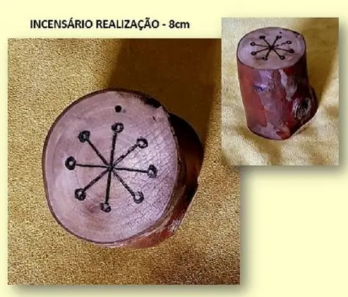 INCENSÁRIO REALIZAÇÃO 8CM
