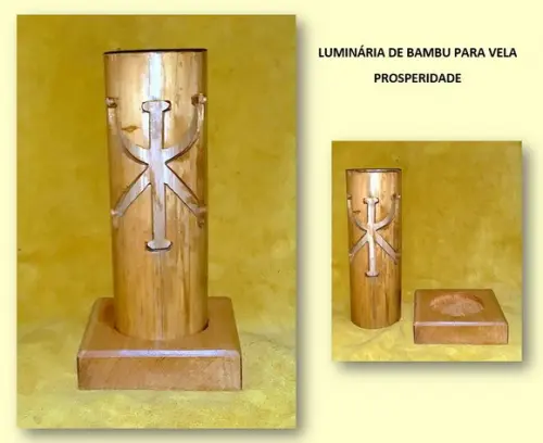 Luminária para Vela Prosperidade