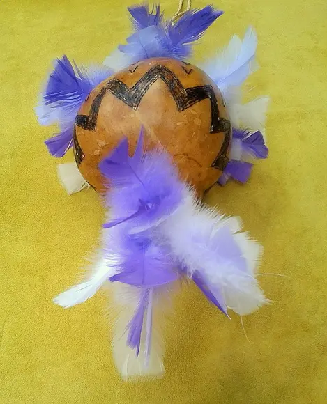MARACA MOD. 10 PENAS LILÁS