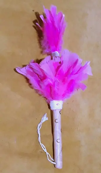 MARACA MOD.10 PENAS ROSAS