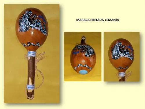 Maraca Pintada Yemanjá