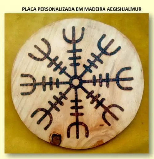 PLACA AEGISHJALMR 28CM