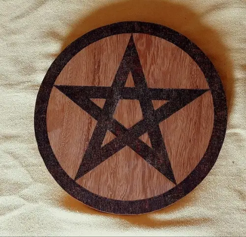 Placa Pentagrama Mod. 02 39cm