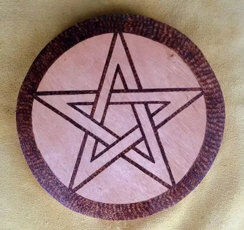 Placa Pentagrama Mod. 02 28cm
