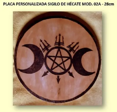 PLACA SIGILO DE HÉCATE MOD. 02A 28cm
