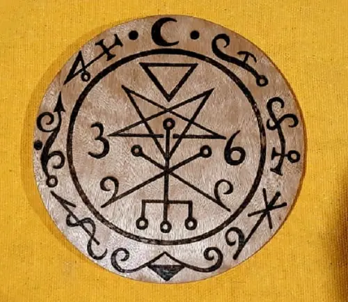 PLACA SIGILO DE LILITH MOD. 02