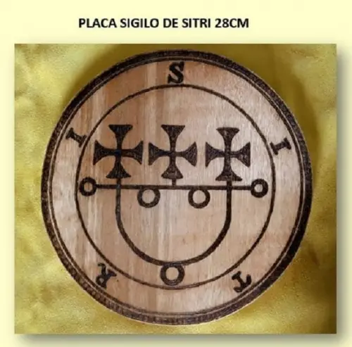 PLACA SIGILO DE SITRI 28CM
