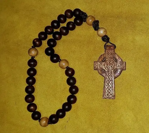 Rosario Anglicano Cruz Celta (pagan Prayer Beads)