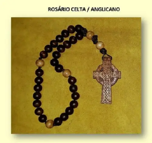 Rosario Anglicano Cruz Celta (pagan Prayer Beads)