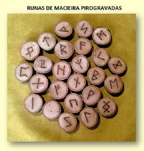 Runas de Macieira 25 Peças