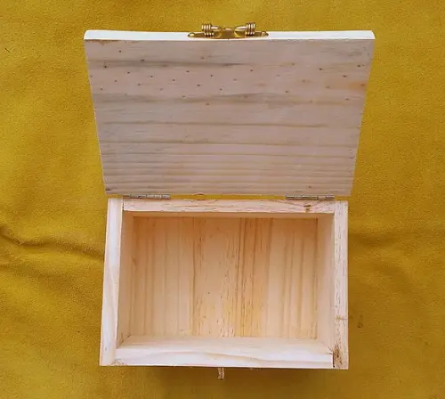 Spellbox / Caixa de Madeira sem Desenho 10x10x17