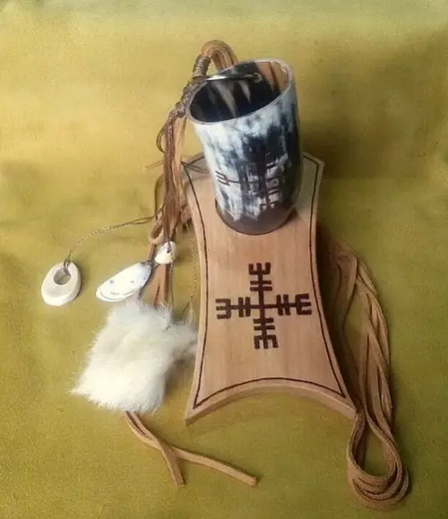 Suporte de Madeira Drinkhorn Mod. 02
