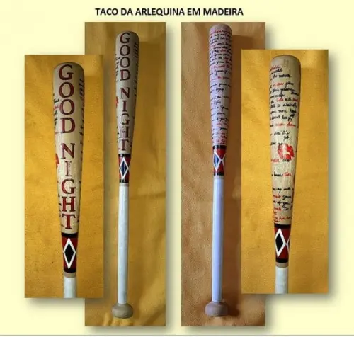 Taco da Arlequina 69cm Pintado