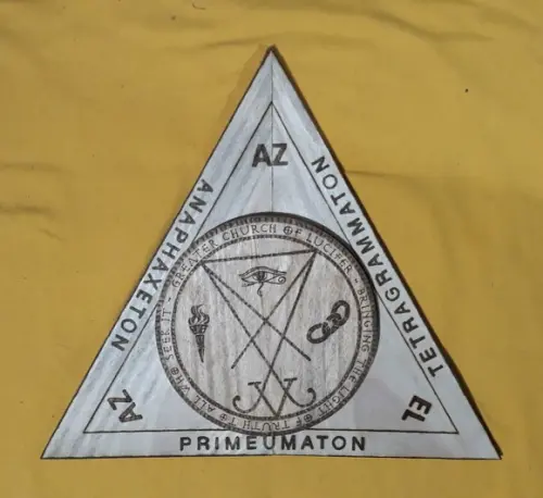 TRIANGULO DE INVOCAÇÃO GOETHIA 60 X 60X 51