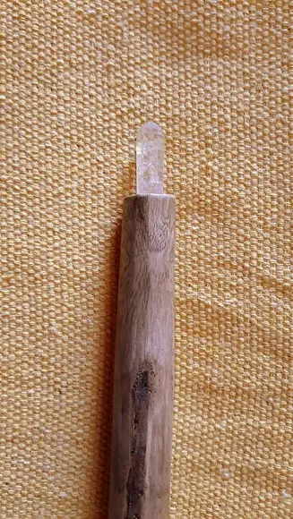 Varinha Amendoeira com Cristal e Cobre Mod. 07