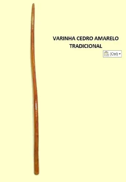 Varinha Cedro Amarelo Tradicional