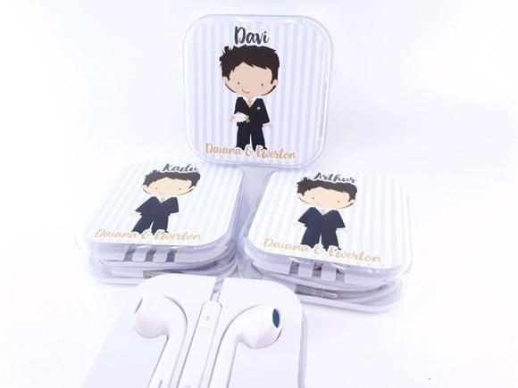 Fone de Ouvido Pajen Daminha Casamento
