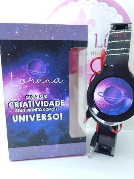 Headphone Fone de Ouvido Universo com Caixa