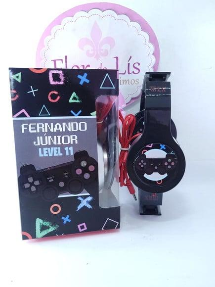 Headphone Fone de Ouvido Videogame com Caixa