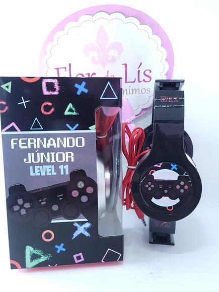 Headphone Fone de Ouvido Videogame com Caixa