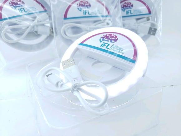 Ring Light Led Personalizado Luz Selfie Brinde Empresa