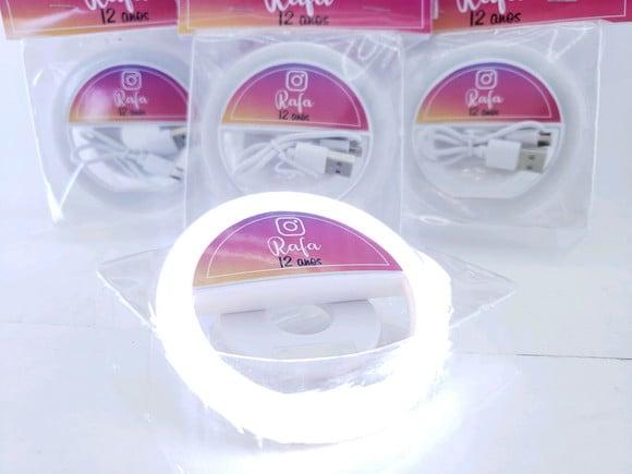 Ring Light Led Personalizado Luz Selfie Instagram Blogueira