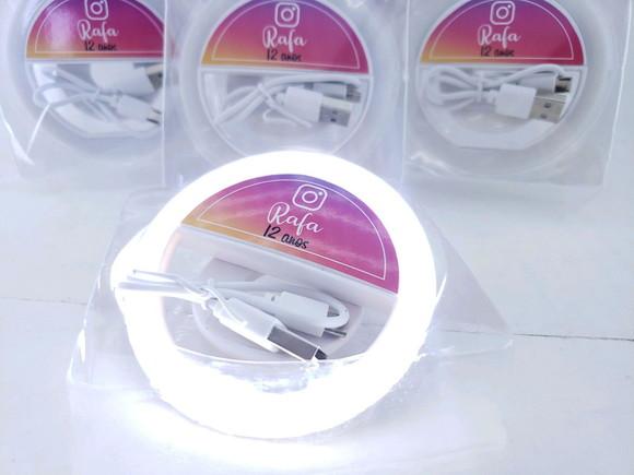 Ring Light Led Personalizado Luz Selfie Instagram Blogueira