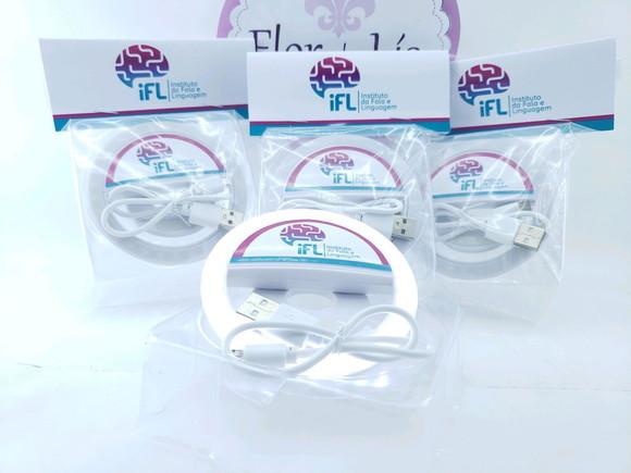 Ring Light Led Personalizado Luz Selfie Brinde Empresa