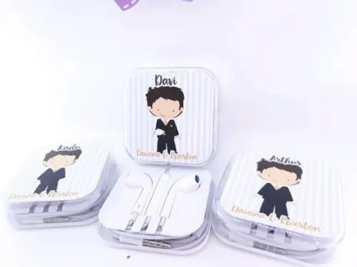 Fone de Ouvido Pajen Daminha Casamento