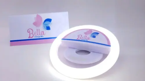 Ring Light Led Personalizado Luz Selfie Blogueira