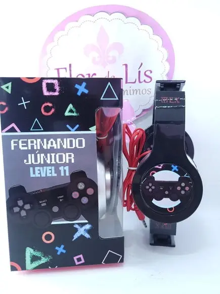 Headphone Fone de Ouvido Videogame com Caixa