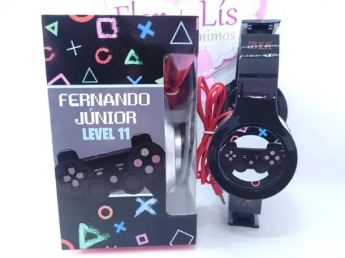 Headphone Fone de Ouvido Videogame com Caixa