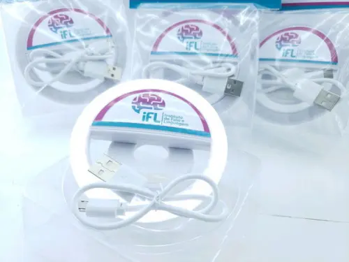 Ring Light Led Personalizado Luz Selfie Brinde Empresa