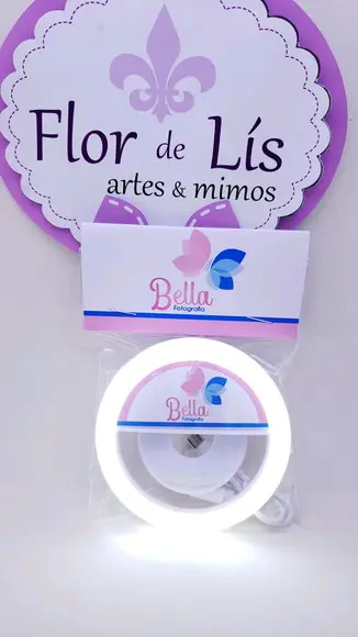 Ring Light Led Personalizado Luz Selfie Blogueira