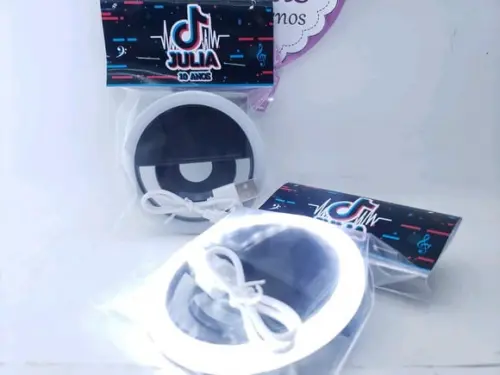 Ring Light Led Personalizado Luz Selfie Tiktok Blogueira