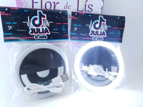 Ring Light Led Personalizado Luz Selfie Tiktok Blogueira