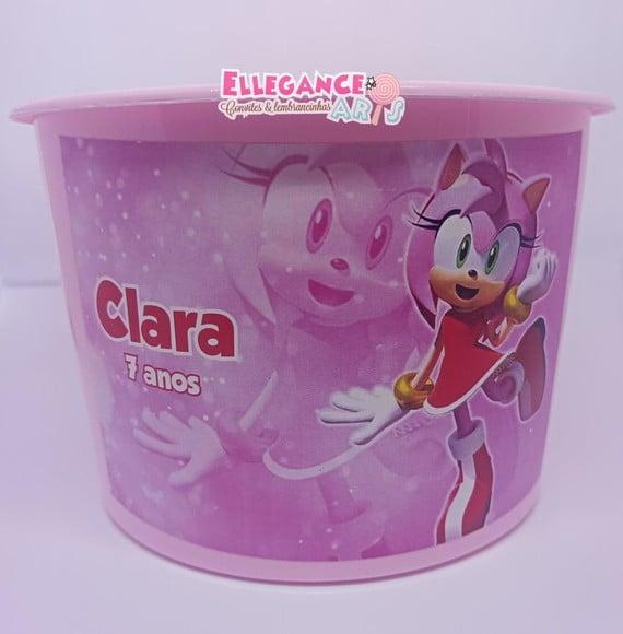 Balde de Pipoca Amy Rose