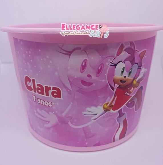 Balde de Pipoca Amy Rose