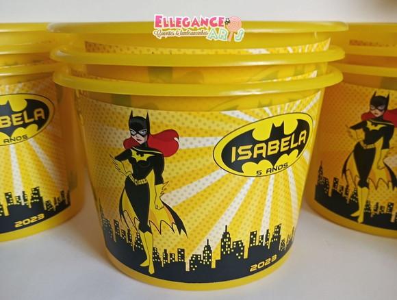Balde de Pipoca Batgirl
