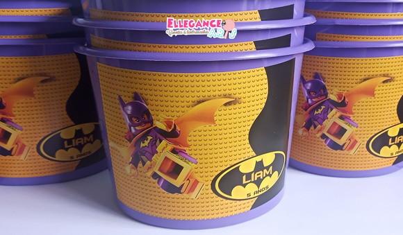 Balde de Pipoca Batgirl Lego