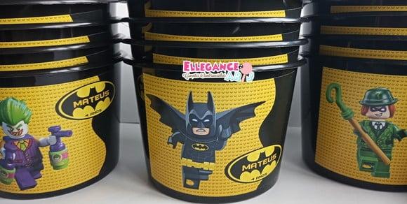 Balde de Pipoca Batman Lego