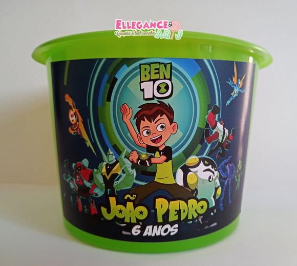 Balde de Pipoca Ben 10