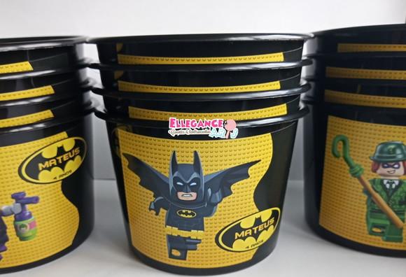 Balde de Pipoca Batman Lego