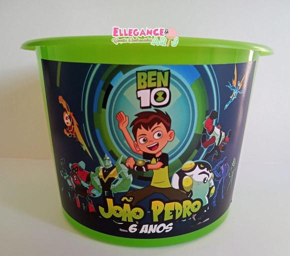Balde de Pipoca Ben 10