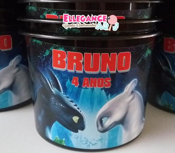 Balde de Pipoca Como Treinar o Seu Dragão